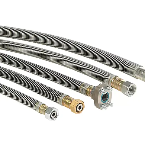 Epiroc Hydraulic Breaker Connection Hoses Epiroc hydraulic breaker connection hoses with steel spring protection