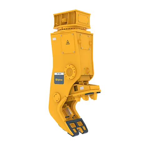 Epiroc BP 1650 R Hydraulic Bulk Pulverizer – left angled view with HATCON