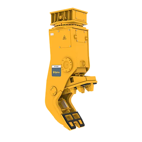 Epiroc BP 2050 R Hydraulic Bulk Pulverizer – left angled view with HATCON