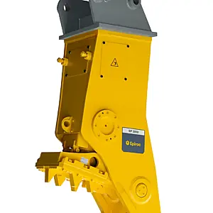 Epiroc BP 3050 Hydraulic Bulk Pulverizer – angled view Epiroc BP 3050 Hydraulic Bulk Pulverizer – angled view