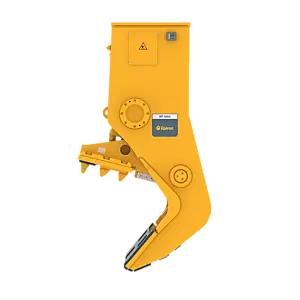 Epiroc BP 4050 Hydraulic Bulk Pulverizer – left view with HATCON Epiroc BP 4050 Hydraulic Bulk Pulverizer – left view with HATCON
