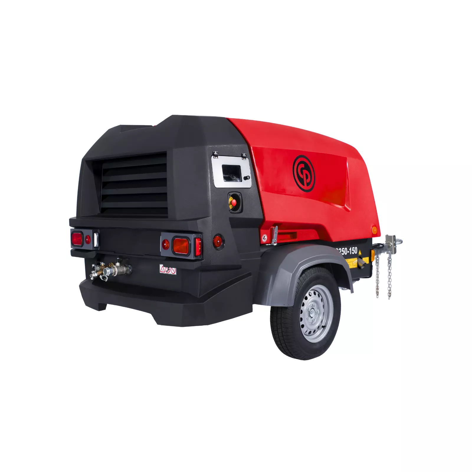 Chicago Pneumatic CPS 250-150 MP towable diesel air compressor
