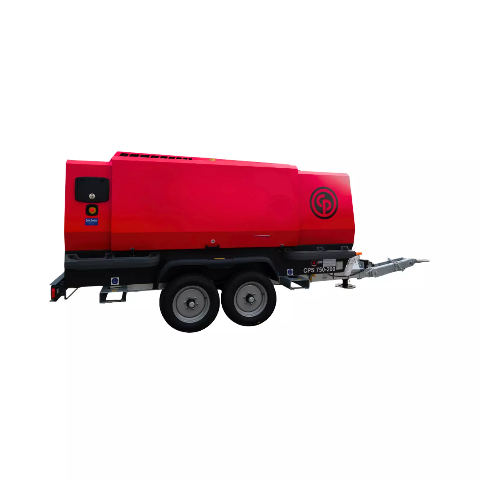 Chicago Pneumatic CPS 750 towable diesel air compressor