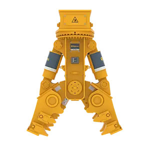 Epiroc CC 1600 Hydraulic Combi Cutter, P jaw set (Pulverizer) – front view with HATCON Epiroc CC 1600 Hydraulic Combi Cutter, P jaw set (Pulverizer) – front view with HATCON