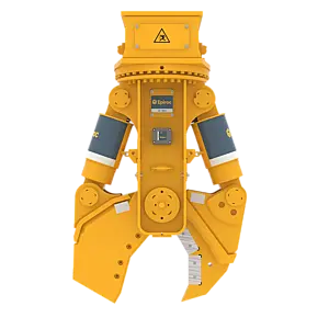 Epiroc CC 1600 Hydraulic Combi Cutter, S jaw set (Steel Cutting) – front view with HATCON Epiroc CC 1600 Hydraulic Combi Cutter, S jaw set (Steel Cutting) – front view with HATCON