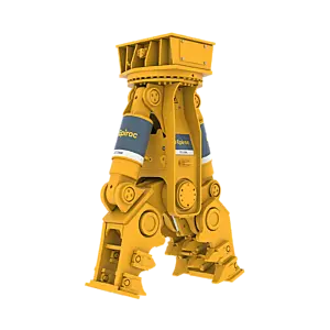 Epiroc CC 2300 Hydraulic Combi Cutter, P jaw set (Pulverizer) – front angled view Epiroc CC 2300 Hydraulic Combi Cutter, P jaw set (Pulverizer) – front angled view
