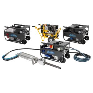 Darda C12 Rock and Concrete Splitter with Power Pack