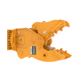 Epiroc DP 1820 Hydraulic Demolition Pulverizer – angled view with HATCON