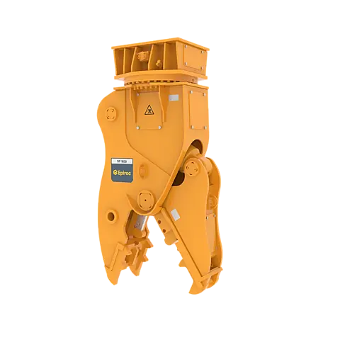Epiroc DP 1820 Hydraulic Demolition Pulverizer – angled view with HATCON