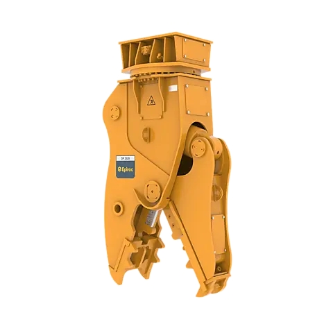 Epiroc DP 2320 Hydraulic Demolition Pulverizer – front angled view with HATCON