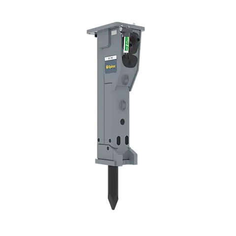 Epiroc EC 140T Hydraulic Breaker with ContiLube II – diagonal Epiroc EC 140T Hydraulic Breaker with ContiLube II – diagonal