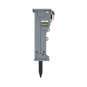Epiroc EC 140T Hydraulic Breaker with ContiLube II – left Epiroc EC 140T Hydraulic Breaker with ContiLube II – left