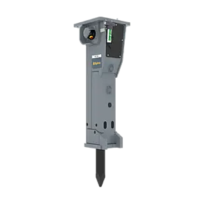 Epiroc EC 155T Hydraulic Breaker with ContiLube II – diagonal
