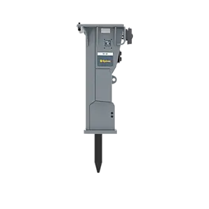 Epiroc EC 90T Hydraulic Breaker with ContiLube II – left Epiroc EC 90T Hydraulic Breaker with ContiLube II – left