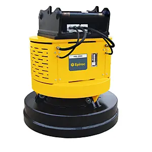 Epiroc HM 2000 Hydraulic Scrap Magnet – HM 2000 F with fixed magnet plate Epiroc HM 2000 Hydraulic Scrap Magnet – HM 2000 F with fixed magnet plate