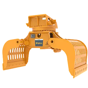 Epiroc MG 1500 R Hydraulic Multi Grapple with HATCON – angled front view
