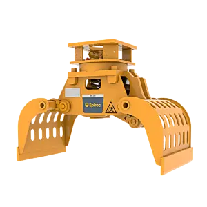 Epiroc MG 200 R Hydraulic Multi Grapple – angled front view