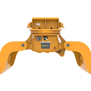 Epiroc MG 2300 R Hydraulic Multi Grapple with HATCON – rear view