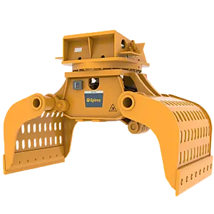 Epiroc MG 2700 R Hydraulic Multi Grapple with HATCON – angled front view
