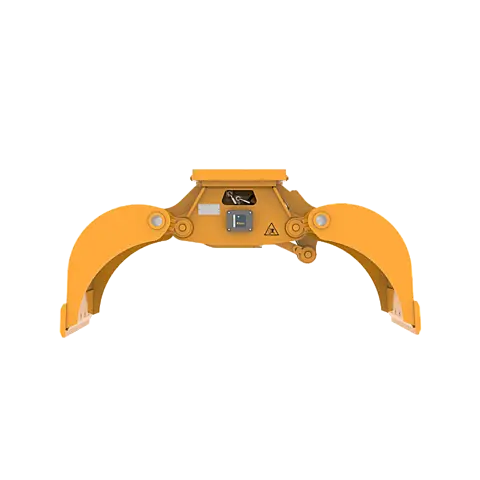 Epiroc MG 400 Hydraulic Multi Grapple (static) with HATCON – front view Epiroc MG 400 Hydraulic Multi Grapple (static) with HATCON – front view