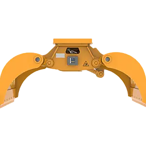 Epiroc MG 500 Hydraulic Multi Grapple (static) with HATCON – front view