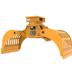 Epiroc MG 500 R Hydraulic Multi Grapple with HATCON – angled front view