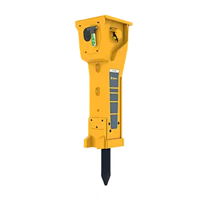 Epiroc HB 2500 Hydraulic Breaker – left, 130 degree view Epiroc HB 2500 Hydraulic Breaker – left, 130 degree view