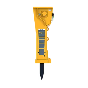 Epiroc HB 2500 Hydraulic Breaker – left view Epiroc HB 2500 Hydraulic Breaker – left view