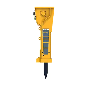 Epiroc HB 2500 Hydraulic Breaker – right view Epiroc HB 2500 Hydraulic Breaker – right view