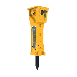 Epiroc HB 2500 Hydraulic Breaker with HATCON – left, 50 degree view Epiroc HB 2500 Hydraulic Breaker with HATCON – left, 50 degree view