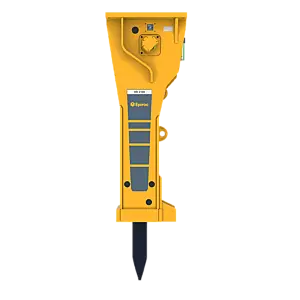 Epiroc HB 3100 Hydraulic Breaker – left view Epiroc HB 3100 Hydraulic Breaker – left view