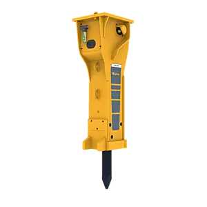 Epiroc HB 4100 Hydraulic Breaker – left, 130 degree view Epiroc HB 4100 Hydraulic Breaker – left, 130 degree view