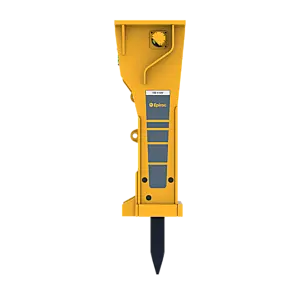 Epiroc HB 4100 Hydraulic Breaker – right view Epiroc HB 4100 Hydraulic Breaker – right view