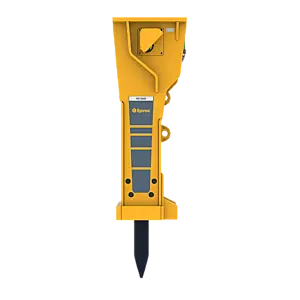 Epiroc HB 5800 Hydraulic Breaker – left view Epiroc HB 5800 Hydraulic Breaker – left view
