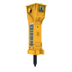 Epiroc HB 7000 DP Hydraulic Breaker (DustProtector) – left, 50 degree view