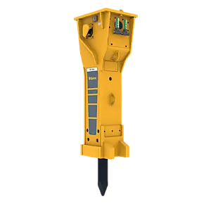 Epiroc HB 7000 Hydraulic Breaker with HATCON – left, 50 degree view