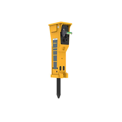 Epiroc MB 1000 Hydraulic Breaker – left, 50 degree view