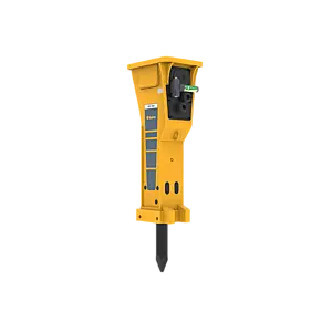 Epiroc MB 1200 DP Hydraulic Breaker (DustProtector) – left, 50 degree view