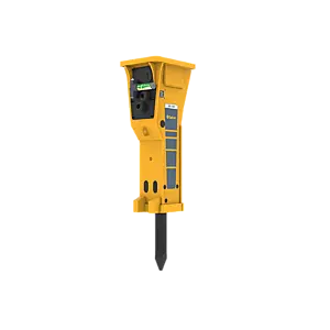 Epiroc MB 1200 Hydraulic Breaker – left, 130 degree view