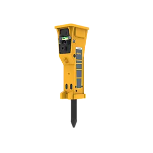 Epiroc MB 1500 Hydraulic Breaker – left, 130 degree view Epiroc MB 1500 Hydraulic Breaker – left, 130 degree view