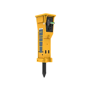 Epiroc MB 1650 DP Hydraulic Breaker (DustProtector) – left, 50 degree view Epiroc MB 1650 DP Hydraulic Breaker (DustProtector) – left, 50 degree view