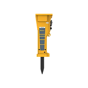 Epiroc MB 1650 Hydraulic Breaker – left view Epiroc MB 1650 Hydraulic Breaker – left view