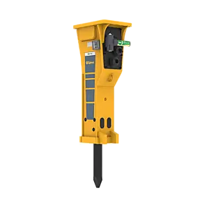Epiroc MB 750 Hydraulic Breaker with HATCON – left, 50 degree view