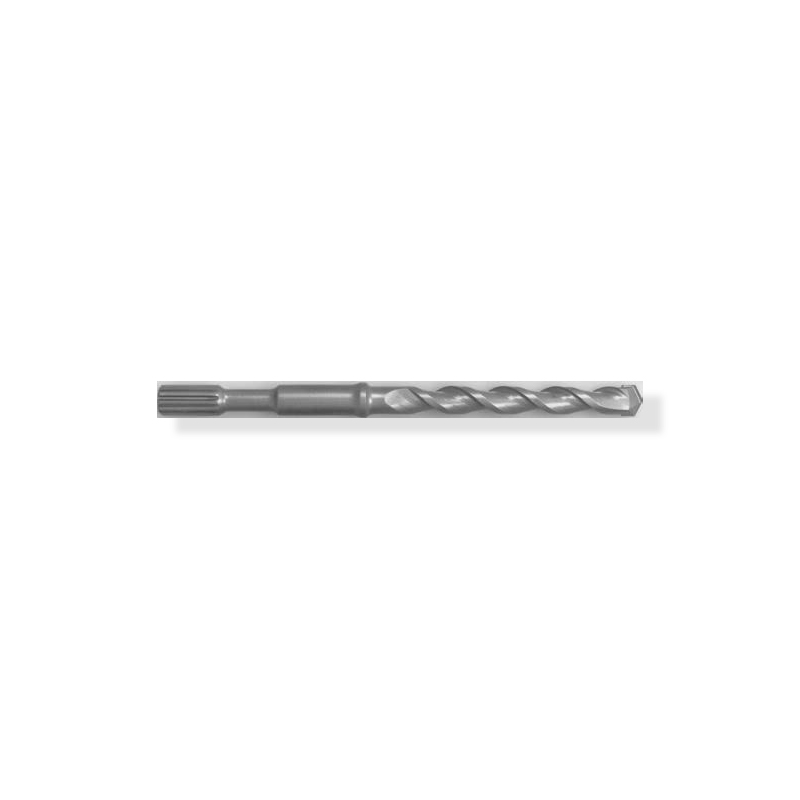 Spline Shank Pyramid Point Multiple Cutter Hammer Bit