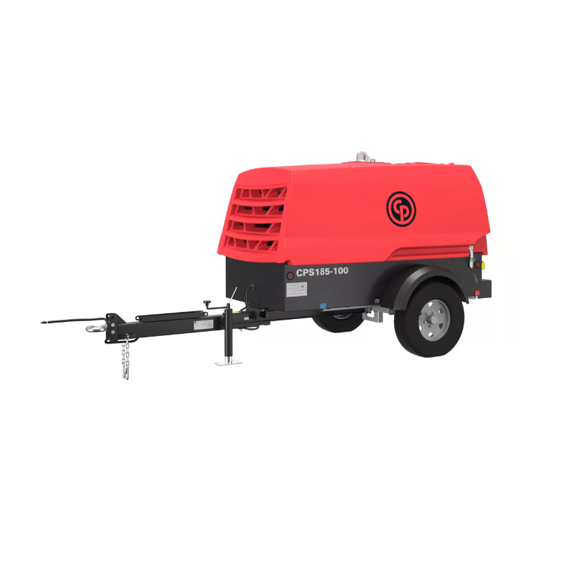 Chicago Pneumatic CPS 185 towable diesel air compressor