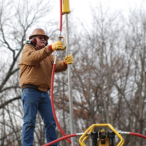 PD55 Pneumatic Post Driver