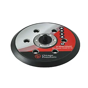 Chicago Pneumatic PAD 6" PSA W/6 HOLES 5/16-24 - 123GR CP - top