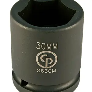 Chicago Pneumatic S630M 3/4" Drive Standard Impact Socket 30MM