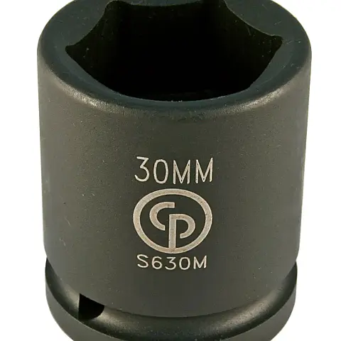 cpi-8940164191s630m Chicago Pneumatic S630M 3/4" Drive Standard Impact Socket 30MM - front