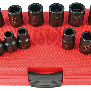 Chicago Pneumatic SS3113 3/8" Drive Set of 13 pcs Metric Impact Sockets
